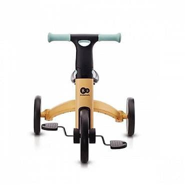 tricikl sa ruckom: KINDERKRAFT TRICIKL 3U1 4TRIKE SUNFLOWER BLUE Tricikl 4Trike — 4