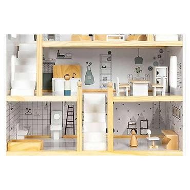 Dolls & Accessories: KUĆICA ZA LUTKE SET SA 18 DODATAKA – ECO TOYS Šifra proizvoda — 2