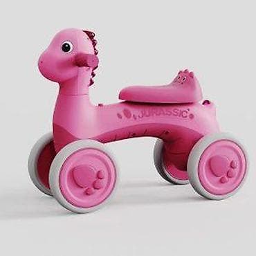 Dino guralica 2+ roze Dino guralica 2+ je idealna igračka za decu