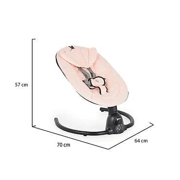 Nameštaj: LJULJAŠKA CLARISSA PINK – CAN9670-70 Električna ljuljaška za bebe do — 3