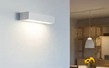 staklene cinije ikea: Zidna lampa, bоја - Siva, Novo — 9