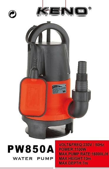 KENO PW850A potapajuća pumpa za vodu - Tip: potapajuća pumpa za