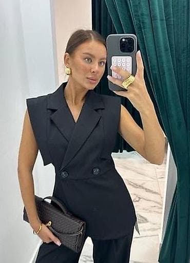 Lične stvari: 💫💫Damski komplet – sako bez rukava i pantalone sa širokim nogavicama — 7