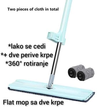 Cena 1950 din Flat mop za lako ciscenje Flat set mop sa sistemom za