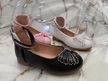 braon sandale ravne: Dečije baletanke sa kaišićem na čičak - Modeli: dve linije dizajna 1) — 5