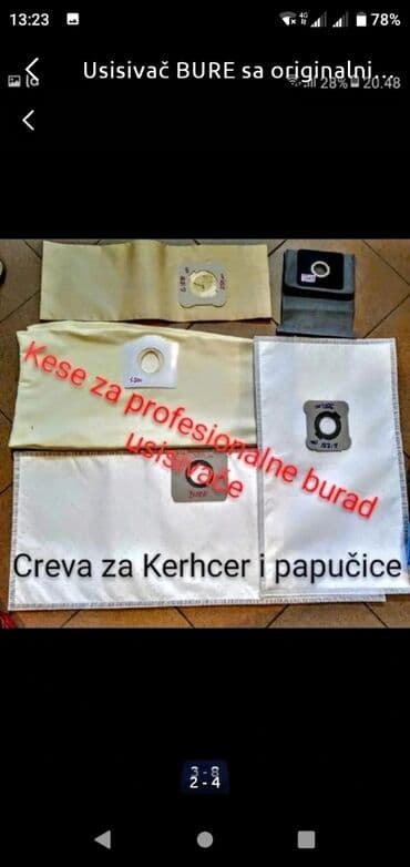 Usisivači i paročistači: Prodaja usisivača, kesa, motora, opreme sve za usisivače — 4