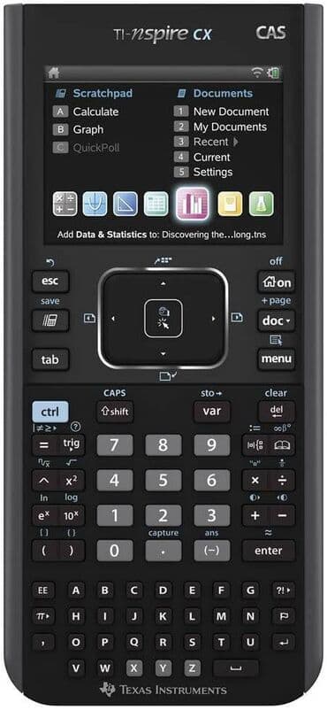 lcd writing tablet: Graficki digitron Texas Instruments TI-NSPIRE CX CAS, uvoz Svajcarska — 1