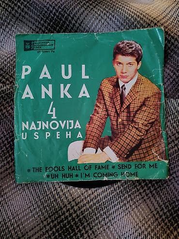 Paul Anka – EP singlica “4 najnovija uspeha” (Jugoslavija) Izdavač