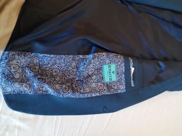 velike muske majice: Dvodelno odelo, bоја - Tamnoplava — 2