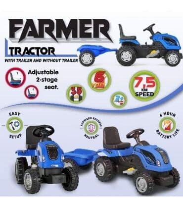 sediste za imt 539: ️️️Traktor na akumulator ️️️ 11000 DINARA Traktor sa prikolicom na — 2