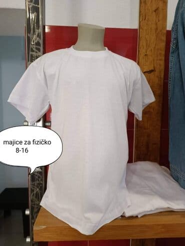 1312 majice: Majice za fizičko
Od 8 do 16 veličine
Cena 830 — 1