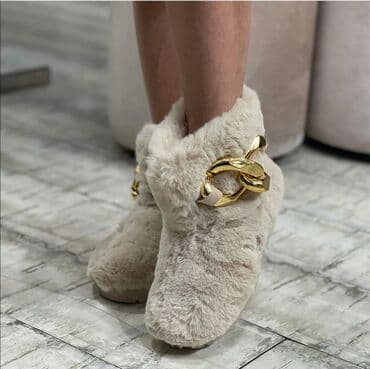bajkerske čizme: Ugg mini boots, color - Beige, 38 — 1