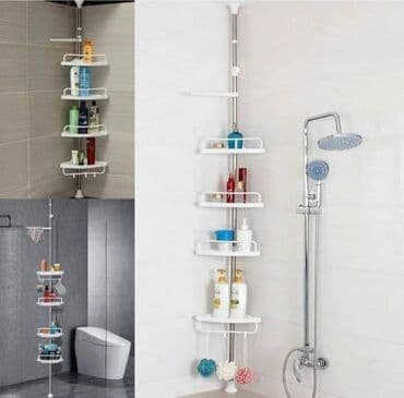 velike police: Ugaoni organizer za kupatilo 3000 din Podesiva visina - Da bi se ove — 3