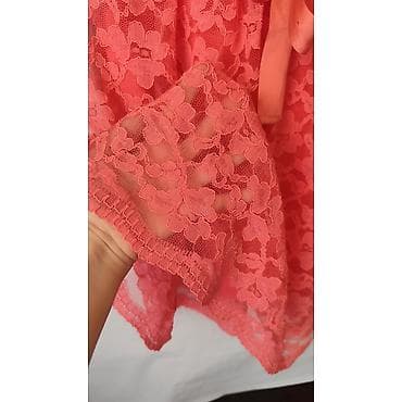 haljine turske prodaja: Haljina na bretele – Ervente, veličina 38 - Boja: koralno roze - — 5
