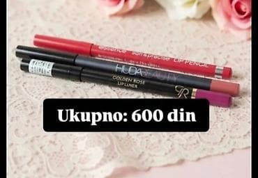 sat sa pticama: Set olovaka za usne – 3 kom - Brendovi vidljivi na fotografiji — 1