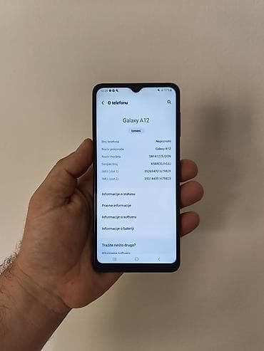 samsung punjač: Samsung A12 crni dual sim sim free, verzija sa 4/64gb memorije. Dobro — 5