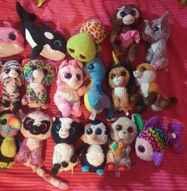 beba ajkula igracka: TY BEANIE BOOS original plisane igračke bini bu. skupljali smo ih — 2