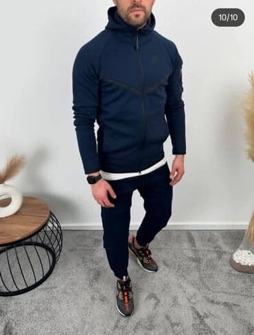 los angeles trenerka: Komplet, 2XL, Nike, bоја - Crvena, Pamuk — 3