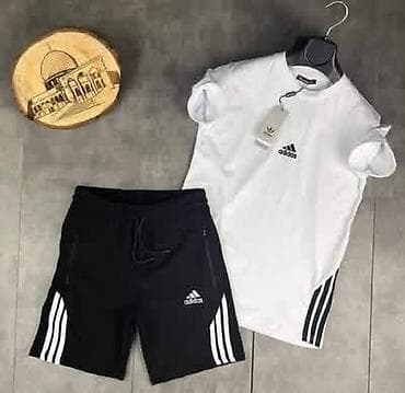 cento gradi: Trenerka Adidas, bоја - Crna — 4