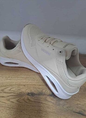 converse patike sa platformom: Skechers, 37, color - Beige — 2