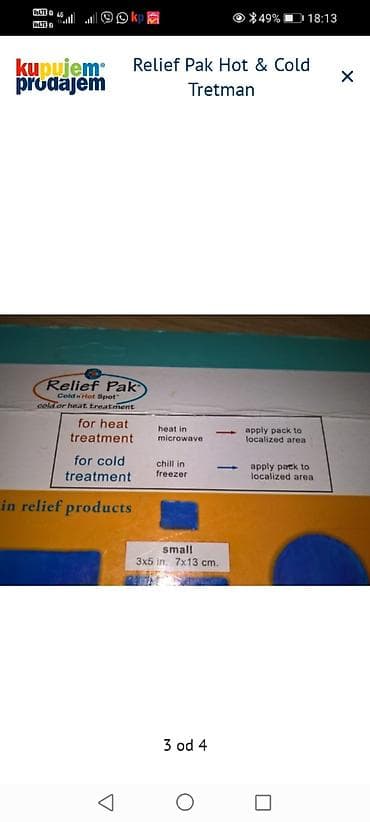 zara torba za laptop: Relief Pak Cold n’ Hot Spot – termo gel pakovanje za hladni ili topli — 3