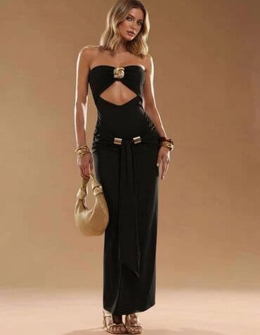 7Arrows M, color - Brown, Cocktail, Without sleeves — 4