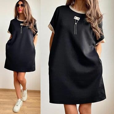 haljine dugih rukava svecane: Short sleeves — 2