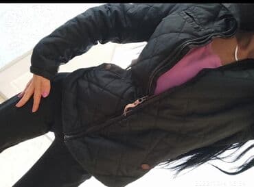 teddy kaput h m: H&M jakna crna,prolecna S — 3