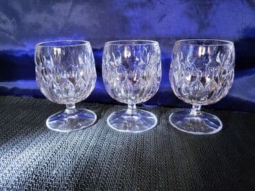 case za zestoko pice: Case nove,kristal,rucni rad Nachtmann Nemacka za zestoko pice 80te — 10