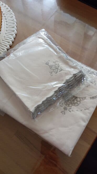 trosed i fotelja: Tablecloths, color - Beige — 1