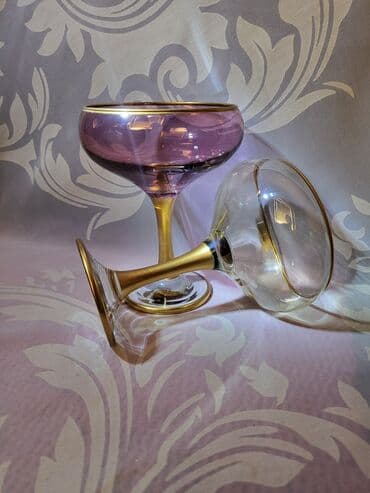 swarovski case za vino cena: Case nove,vintaz za dvoje za poslastice. Case u dve boje,komplet — 7