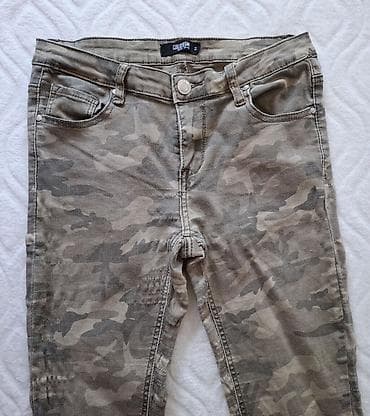 somot braon jakna s: Ženske skinny pantalone – kamuflažni dezen - Brend: Colloseum - — 4