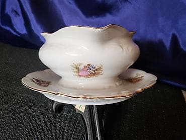 Antikviteti: Sosijera Wawel porcelan Poljska iz 70ih.godina. Porcelanska sosijera — 3