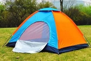 Sator za dve osobe Dimenzije: 200x150x110cm Šatori su spakovani u