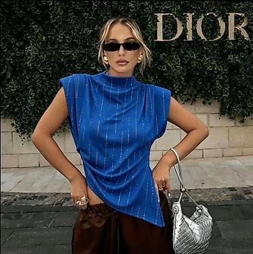 ramax beograd: Ženska bezrukavna majica sa visokim okovratnikom i asimetričnim — 5