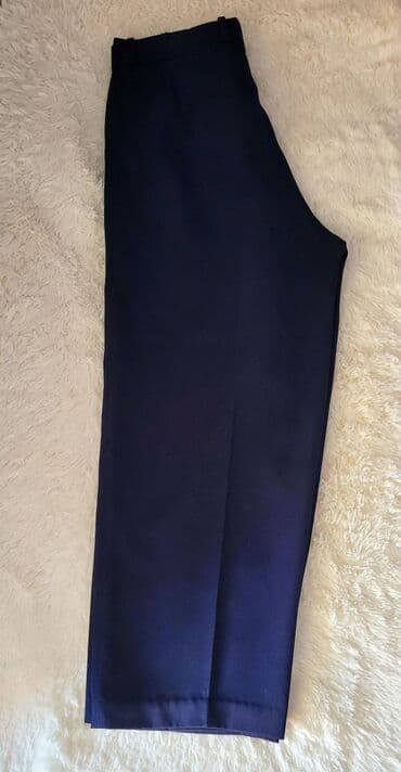 pantalone svecane: Muske svecane pantalone, obucene jednom za veselje, u odlicnom stanju — 2