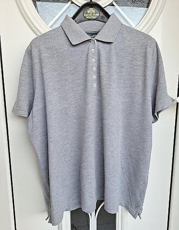 muska jakna s: Majica s kragnicom (polo), XXL - Boja: svetlosiva melange - Kroj — 1