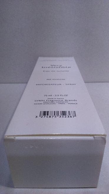 Lične stvari: GIVENCHY VERY IRRESISTIBLE EDT 75ML TSTR | Givenchy Very — 5