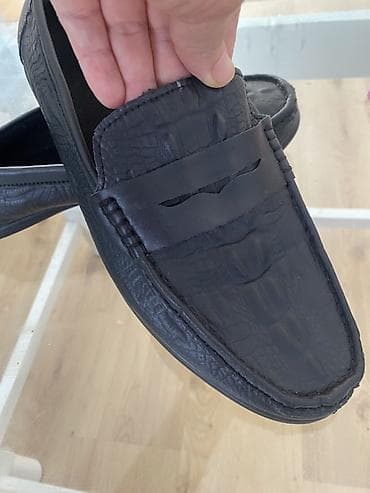 convers zenske patike: Muške mokasine – crne unutrasnje gaziste 29 .5 cm - Klasičan penny — 5