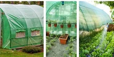 bastenska garnitura: Aga Plastenik-Plastenici-Staklenici-Staklenik, 4x3x2m Lako se sklapa i — 3