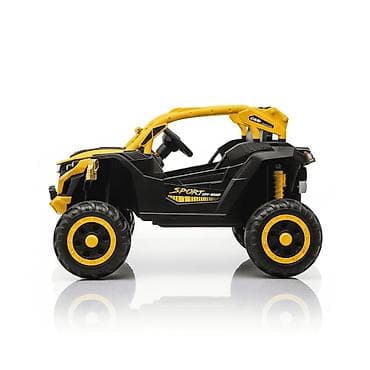 sminkerski sto za decu: Dečiji kvad na akumulator Quad-718 Žuti (12V) sa daljinskim — 2
