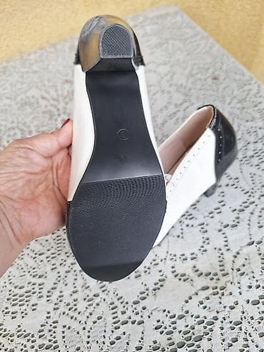 zenske cipele beograd: Cipele NOVE 38 - Veličina: 38 - Gazište: 24 cm Elegantne dvobojne — 4