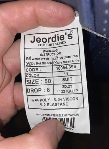 kožna jakna s: Jordie’s odelo Jednom obučeno za maturu, kao novo bez ikakvih — 6