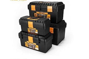 dick set nozeva: DINGQI 4-u-1 teški plastični alatni kofer – 13", 15", 17", 19" DINGQI — 2