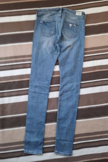 push up helanke novi sad: Farmerke Guess, original. Sa cirkonima iznad kolena. Uske su čitavom — 4