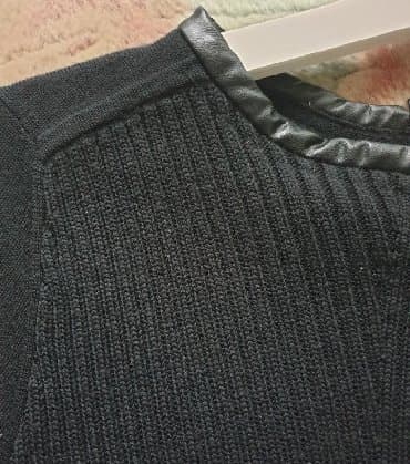 diana co tasne: Diane von Furstenberg - DVF original crna zimska haljina sa detaljima — 8