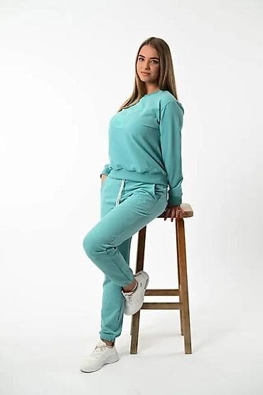 nike tn 3 plus: Ženski komplet trenerke – duks + donji deo - Model: jednobojni — 9