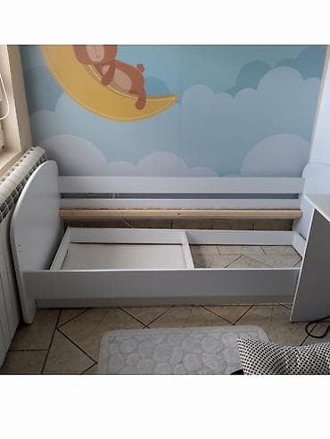 original dresovi za decu: Krevet sa fiokom i dušekom 160x80 HAPPY – beli (model 7701) - — 4