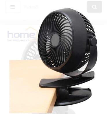 usb produzni kabl: Ventilator Clip On, prečnik 10 cm, Li-Ion 1800mA Prečnik lopatice 10 — 2