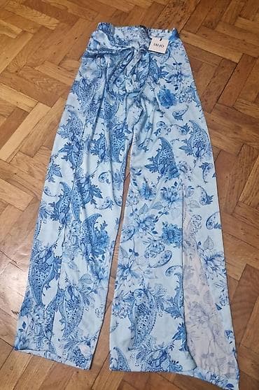 majica sa karnerima: Liu Jo široke pantalone sa printom - Model: široke, lepršave — 1